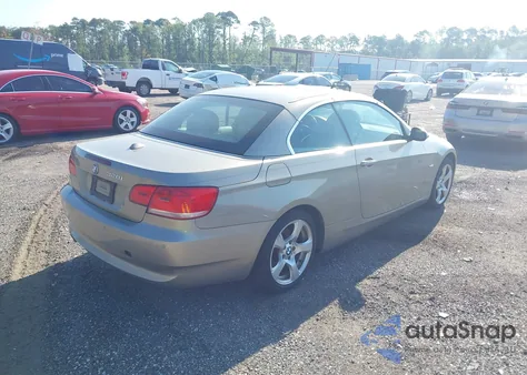 2008 BMW 328I из США, поврежденный, VIN WBAWL13568PX22054